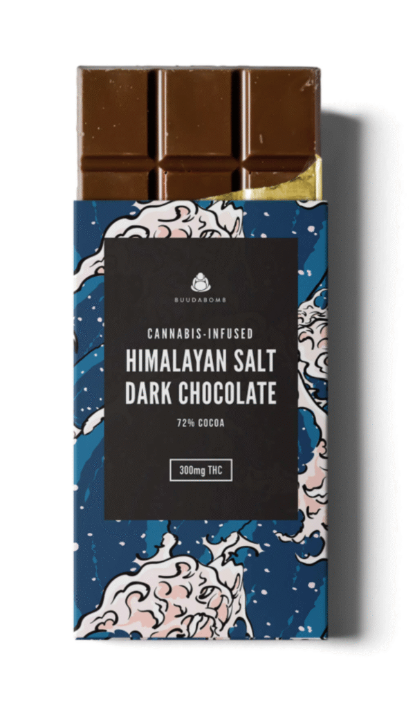 Buudabomb Himalayan Salt Dark Chocolate