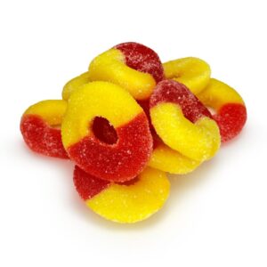 Peach Rings THC Gummies